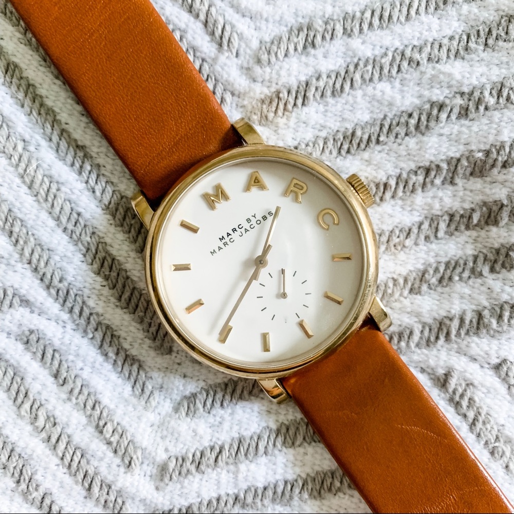 🎉SALE🎉 Marc by Marc Jacobs Baker Leather Watch